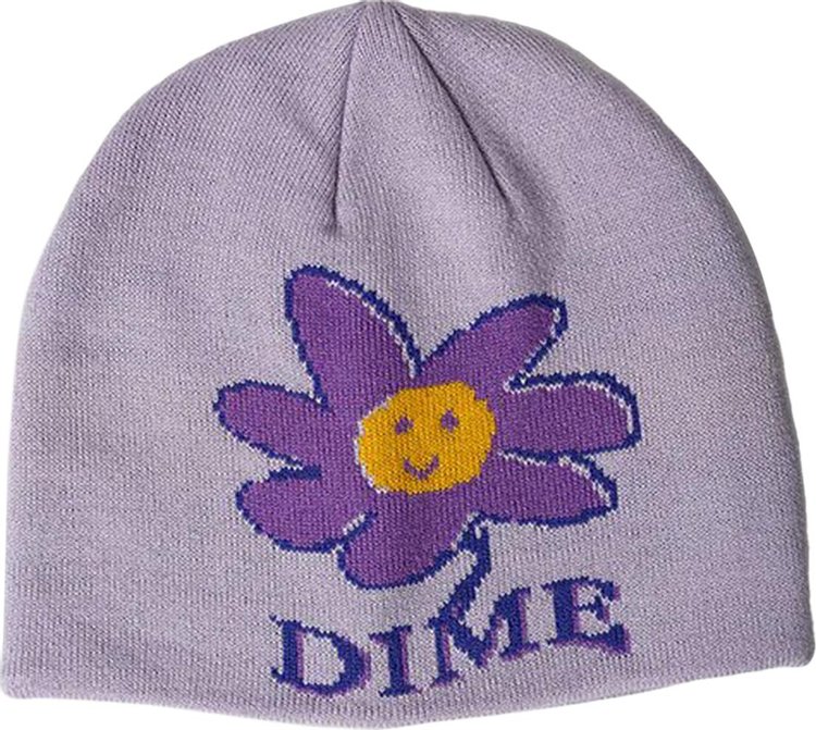 Dime Floral Beanie Lavender