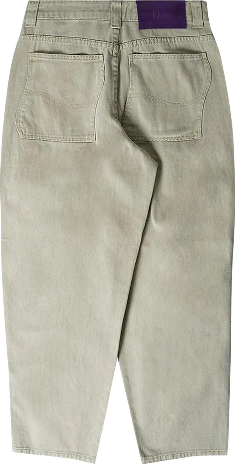 Dime Baggy Denim Pants Khaki