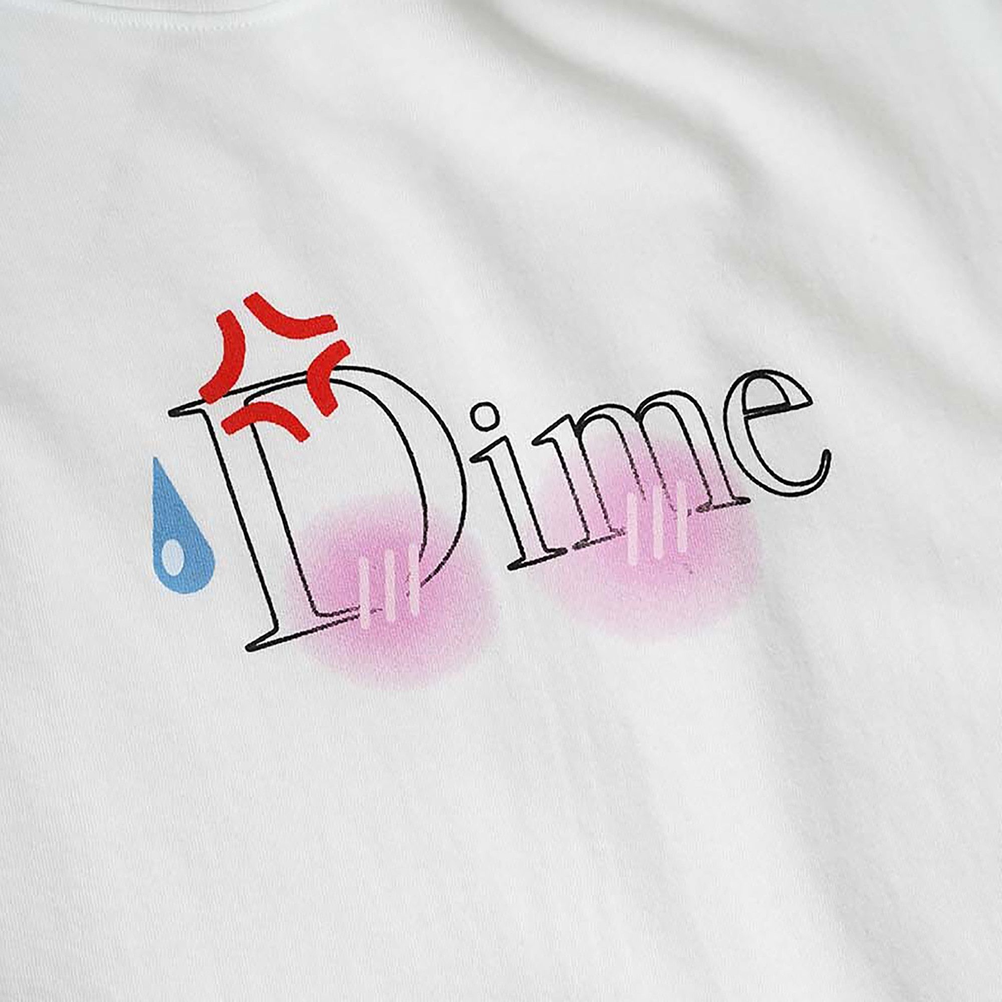 Buy Dime Classic Senpai T-Shirt 'White' - DIME23D1F23WHT | GOAT