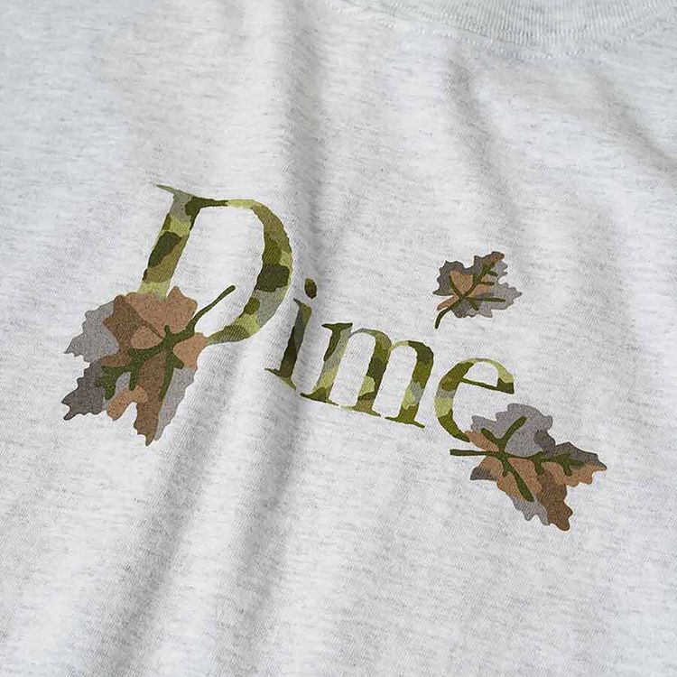 Dime Classic Leafy T Shirt Ash