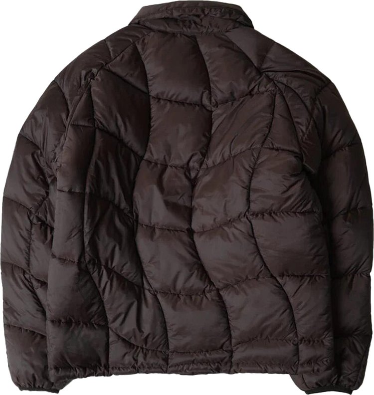 Dime Wave Puffer Jacket Espresso