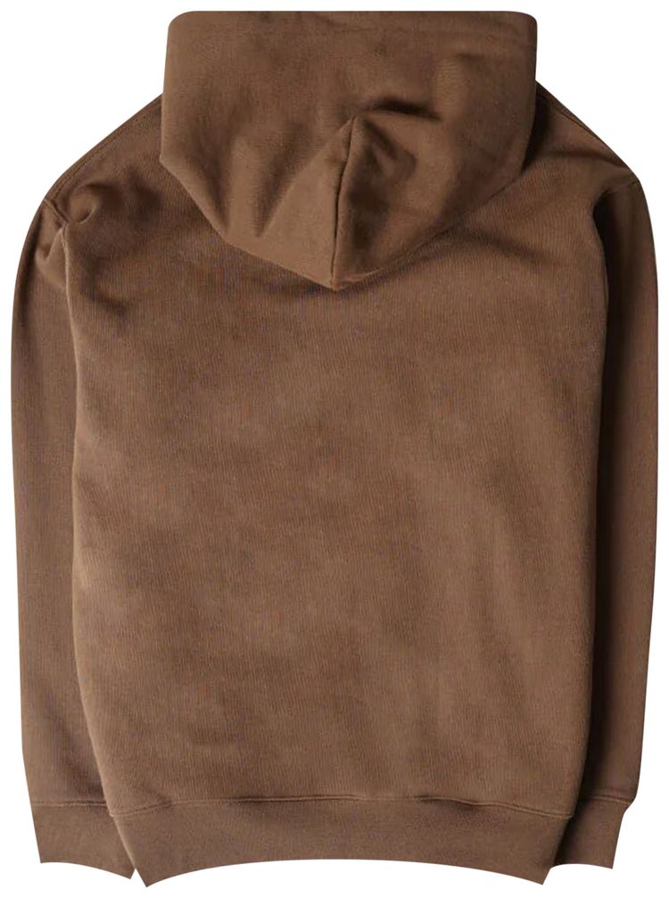 Dime Classic Small Logo Hoodie Brown