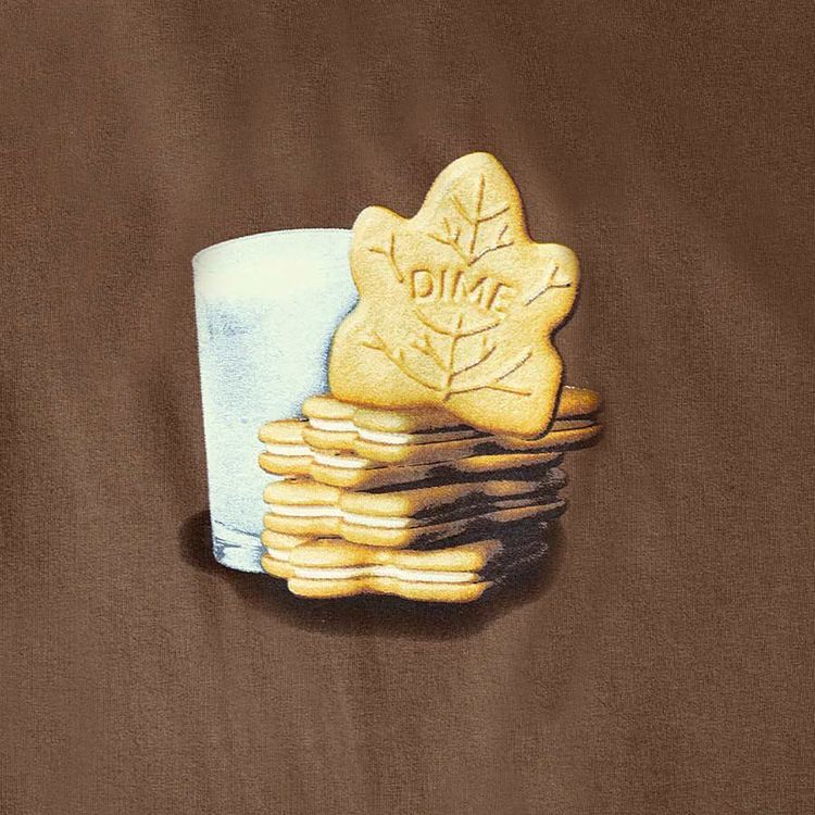 Dime Maple T Shirt Brown