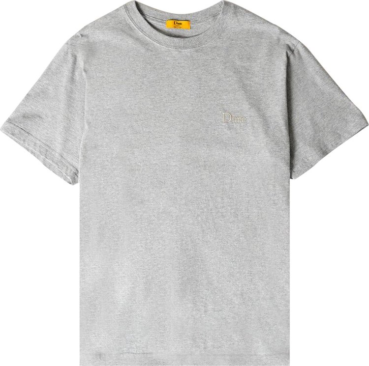 Dime Classic Small Logo T-Shirt 'Heather Grey'