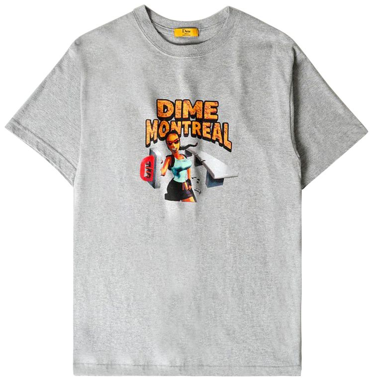 Dime Lara T Shirt Heather Grey