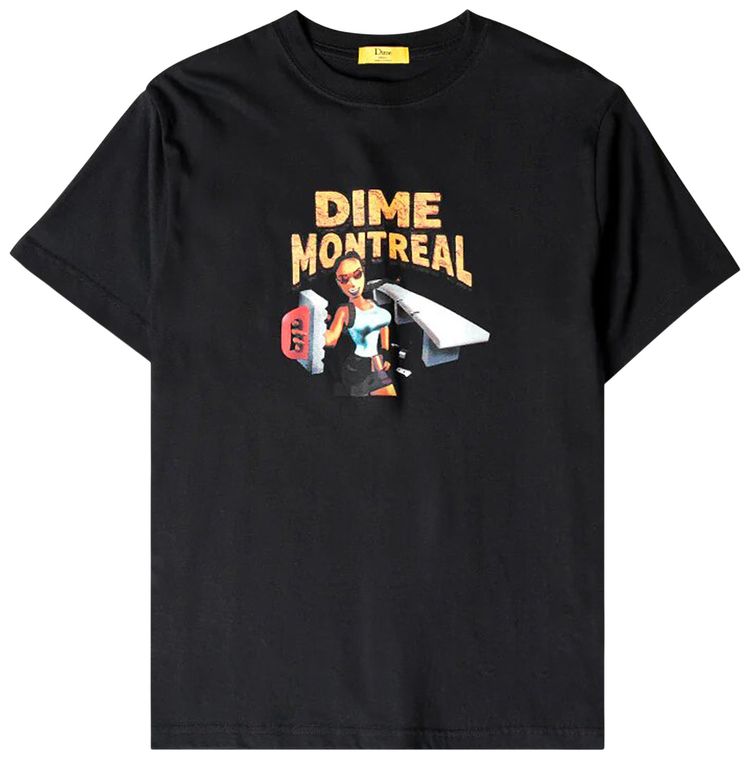 Dime Lara T Shirt Black
