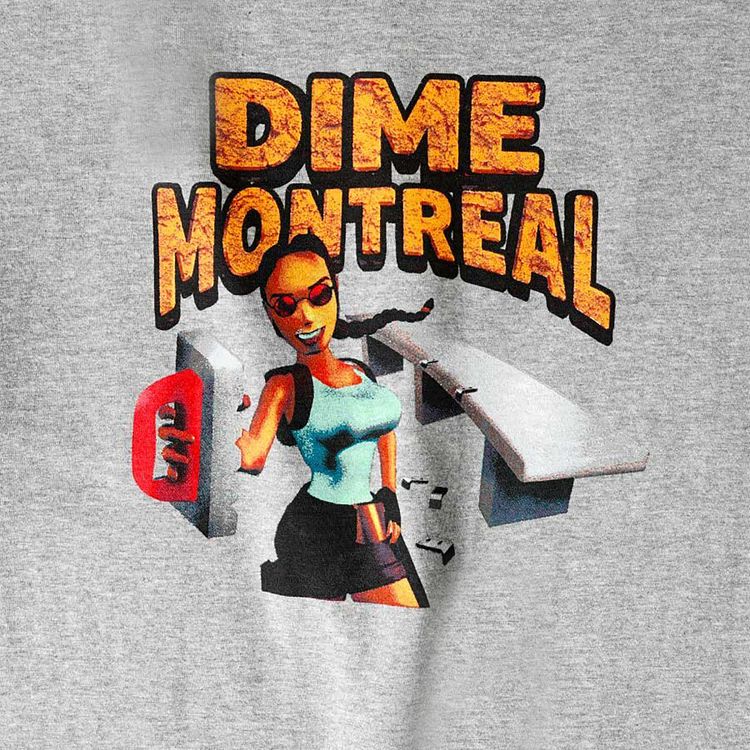 Dime Lara T Shirt Heather Grey