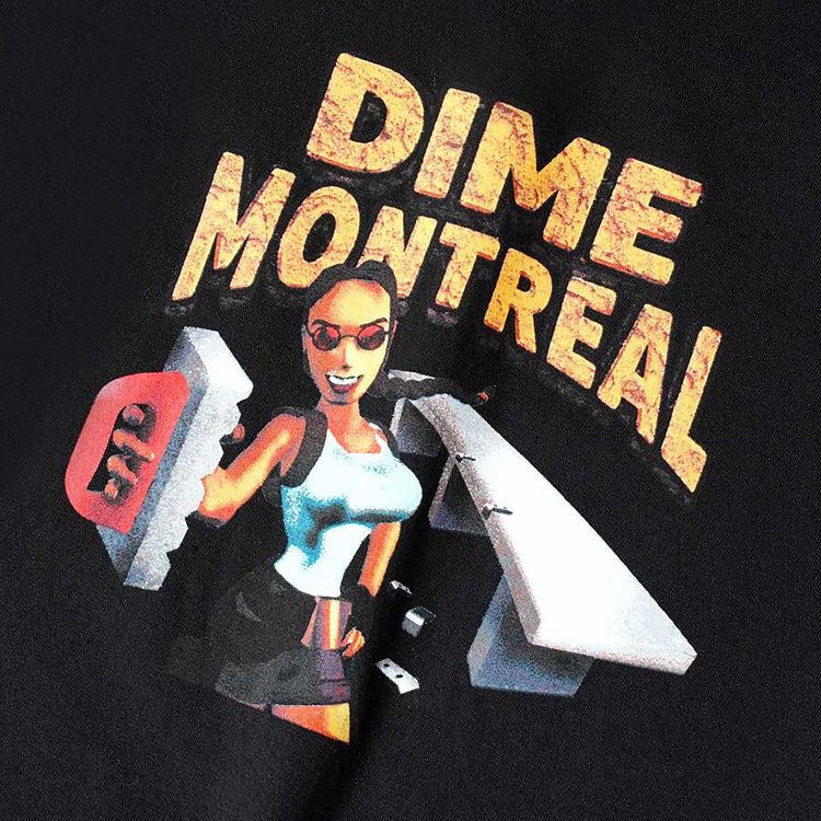 Dime Lara T Shirt Black