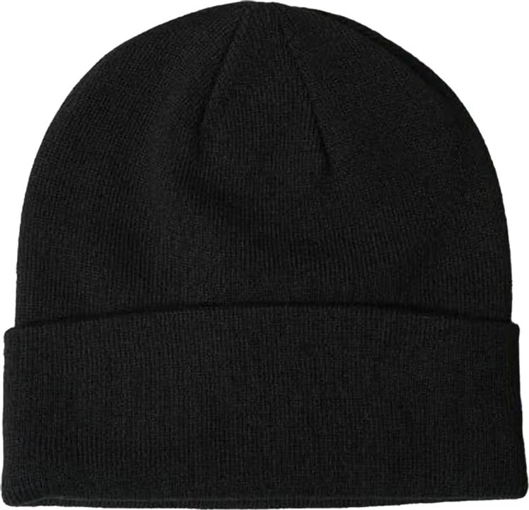 Dime Classic Wool Fold Beanie Black