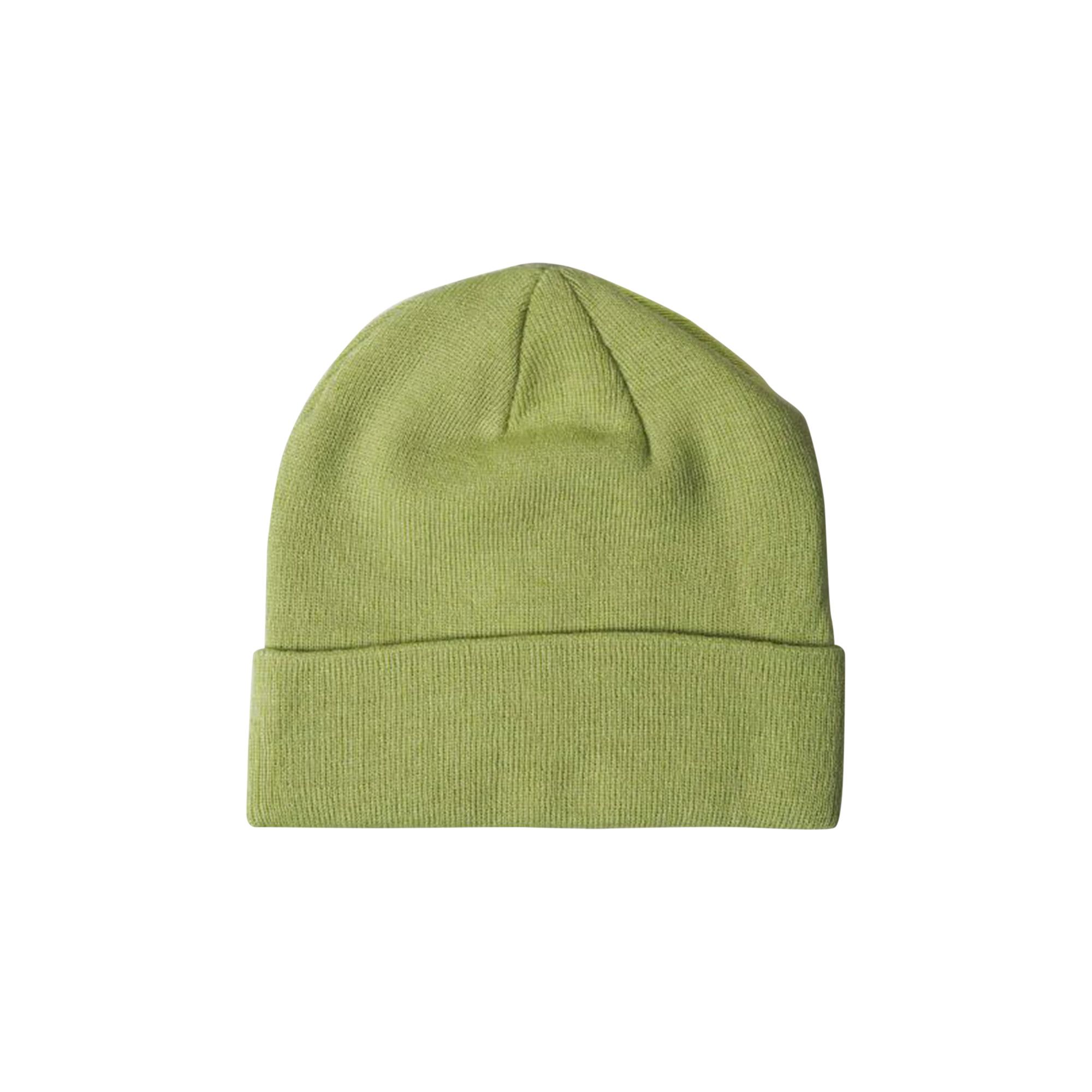 Dime Classic Wool Fold Beanie 'Lime'