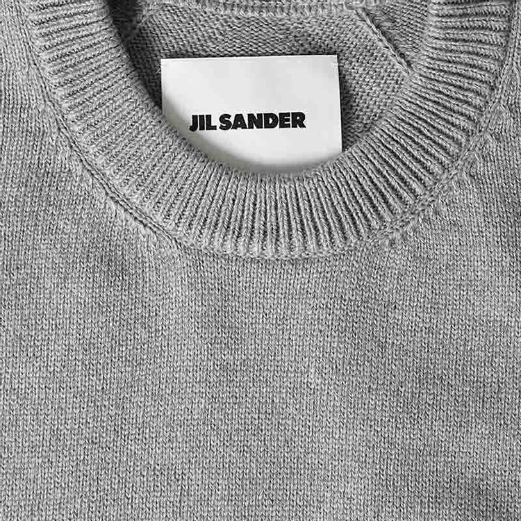 Jil Sander Crewneck Vest Grey