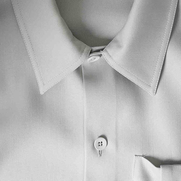 Jil Sander Light Wool Shirt Grey