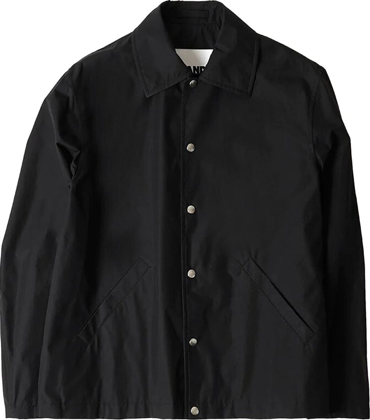 Jil Sander Logo Coach Jacket 'Black'