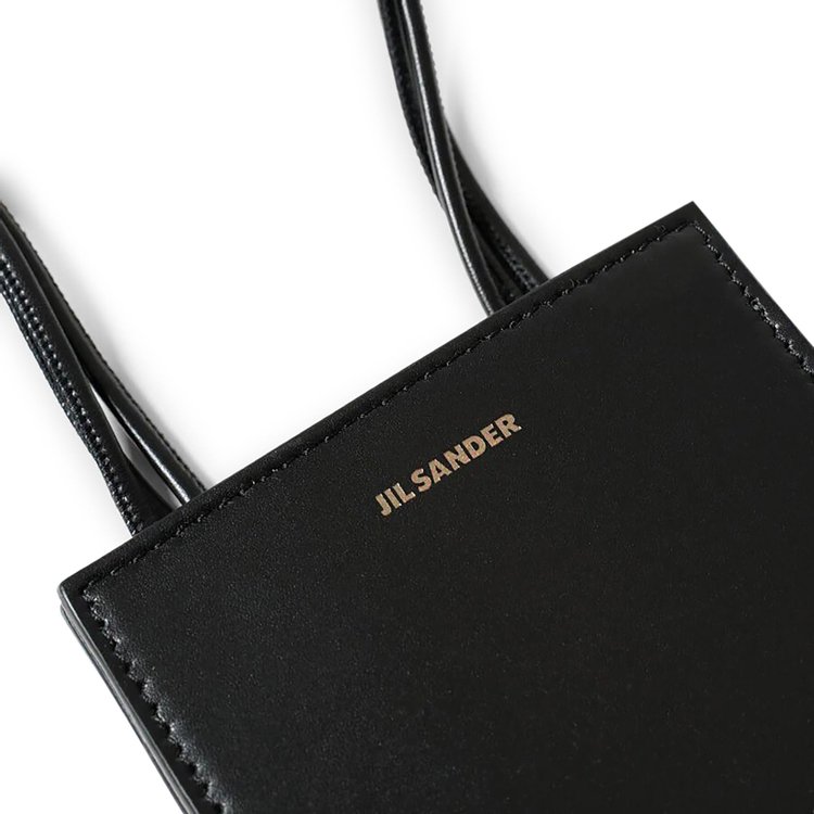 Jil Sander Tangle Phone Case Bag Black