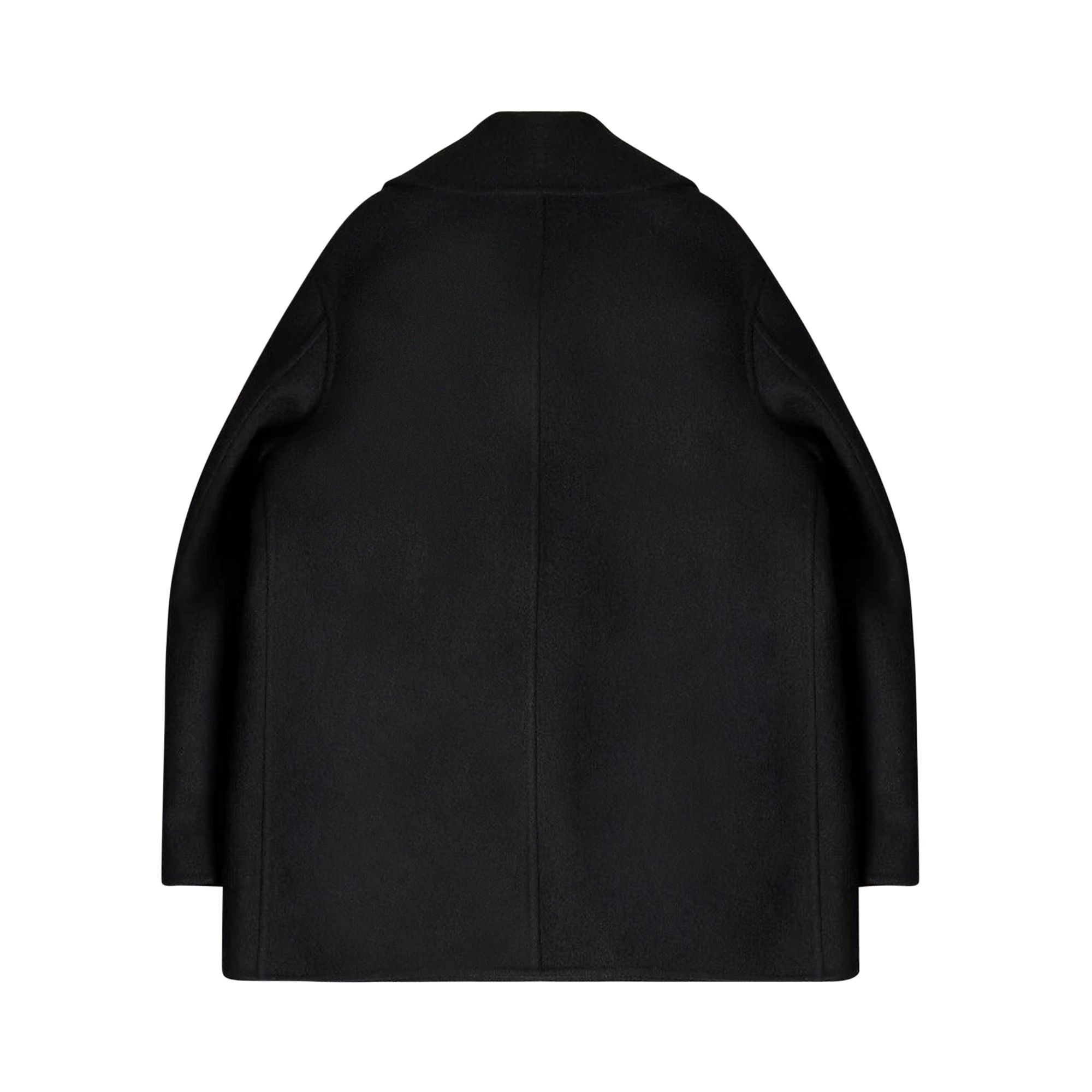 期間限定お買い得商品 |  通販 Buy Jil Sander Double Breasted Peacoat 'Black' - J21AM0002 アクセサリー
