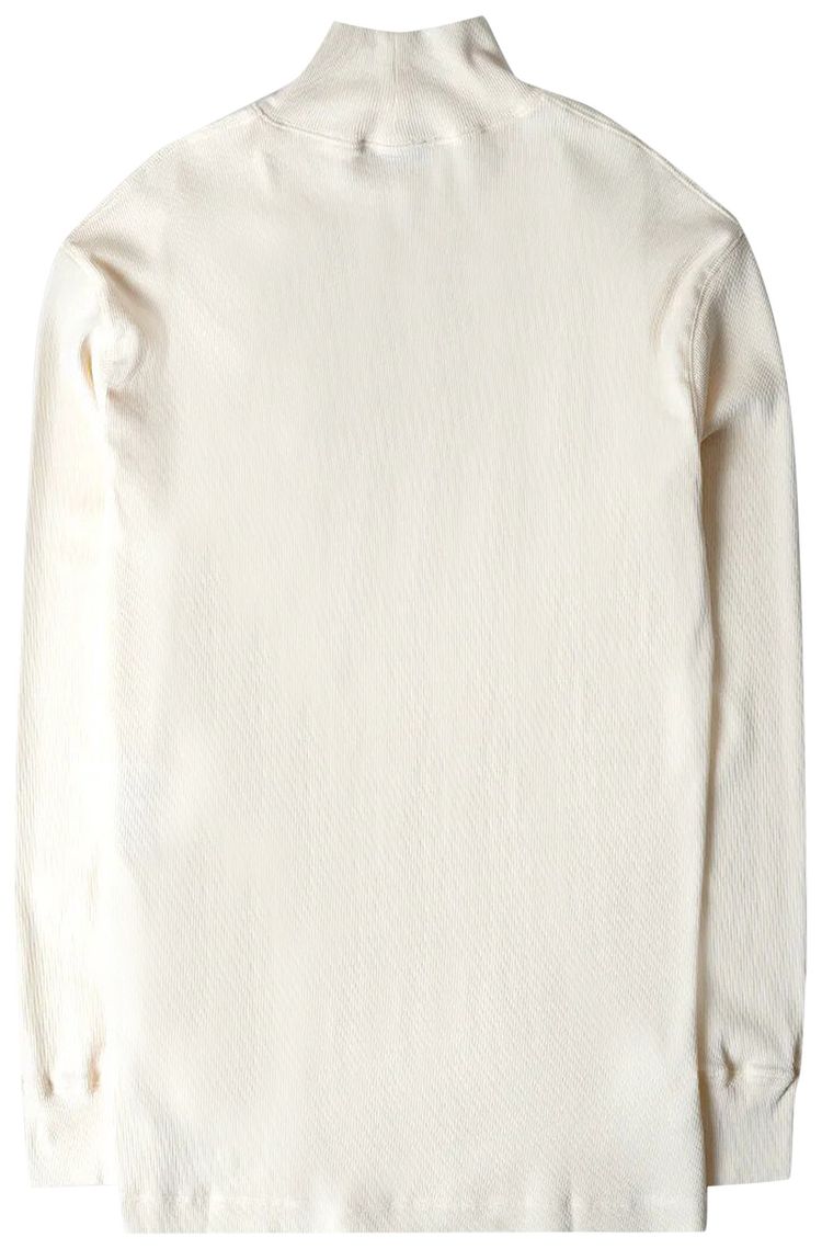 Lemaire Ribbed Turtleneck Cream