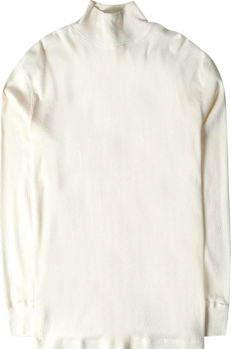 Lemaire Ribbed Turtleneck 'Cream'