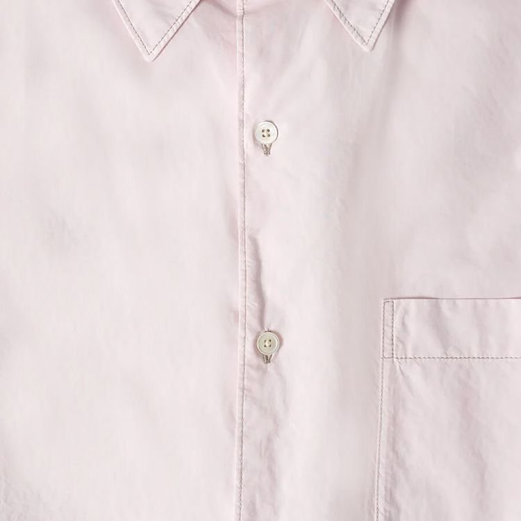 Lemaire Regular Long Sleeve Shirt Light Pink