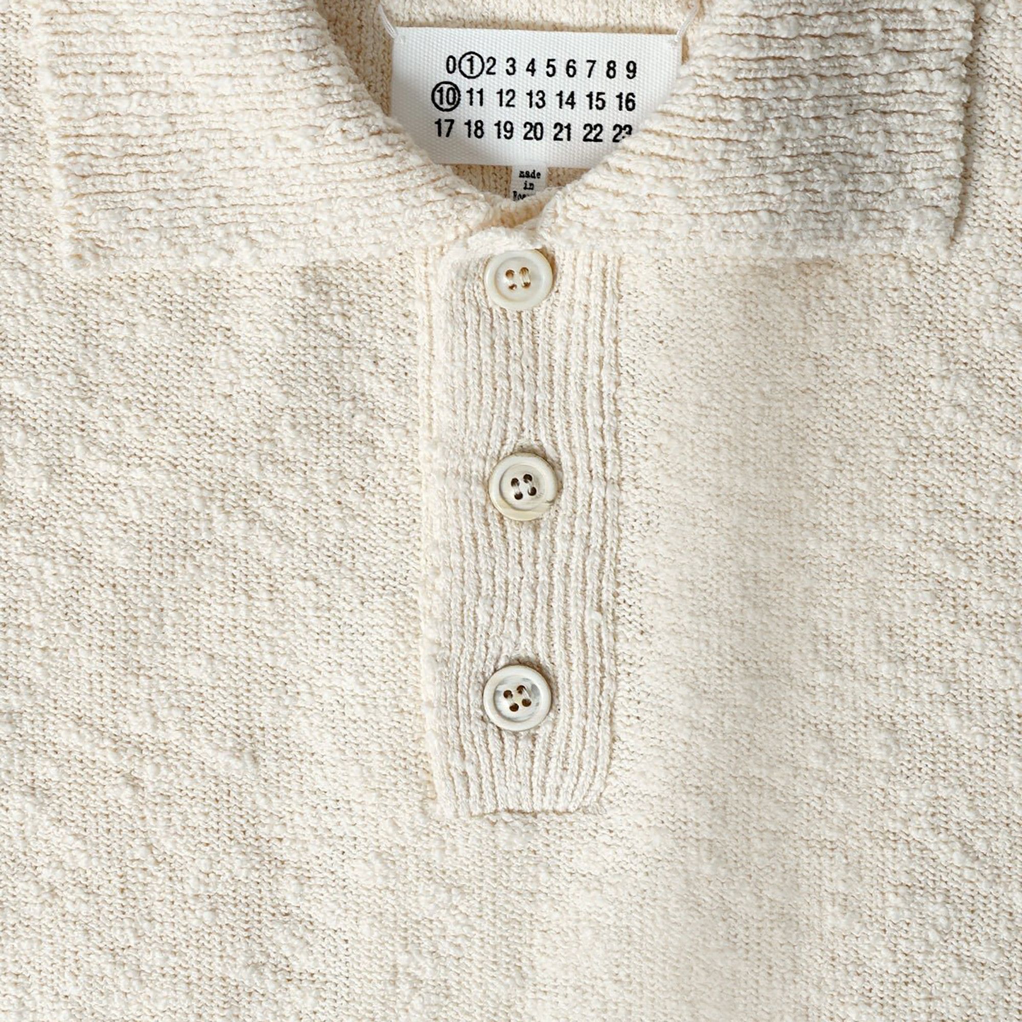Tシャツ・カットソー MAISON MARGIELA Woman Polo Shirt White S51GL0043S18197 102 Maison Margiela Outlet: T-shirt woman - White | Maison
