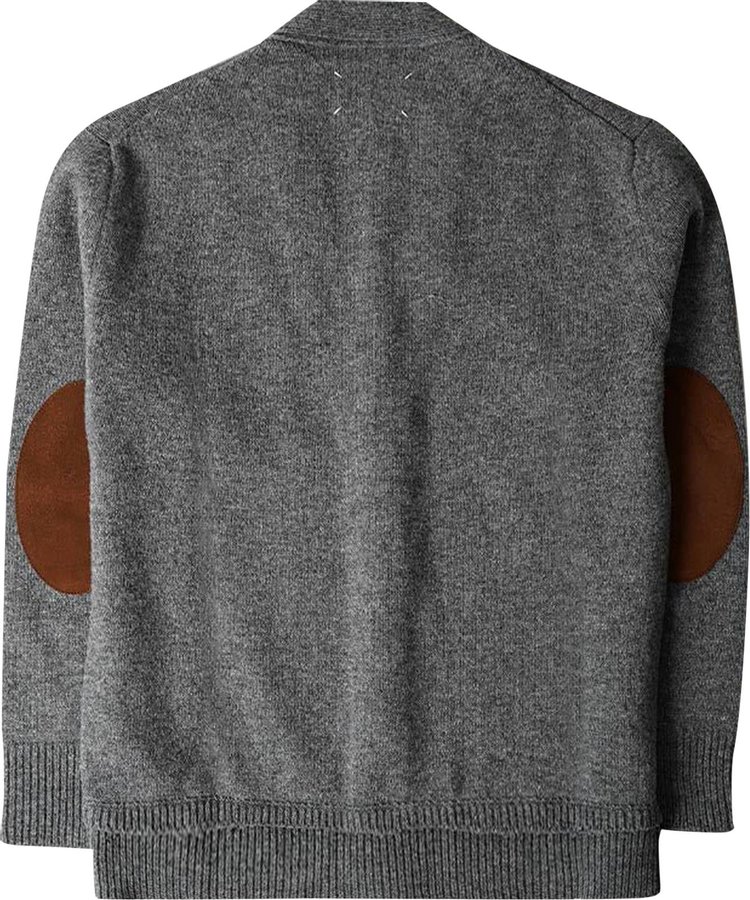 Maison Margiela Insert Cardigan Medium Grey