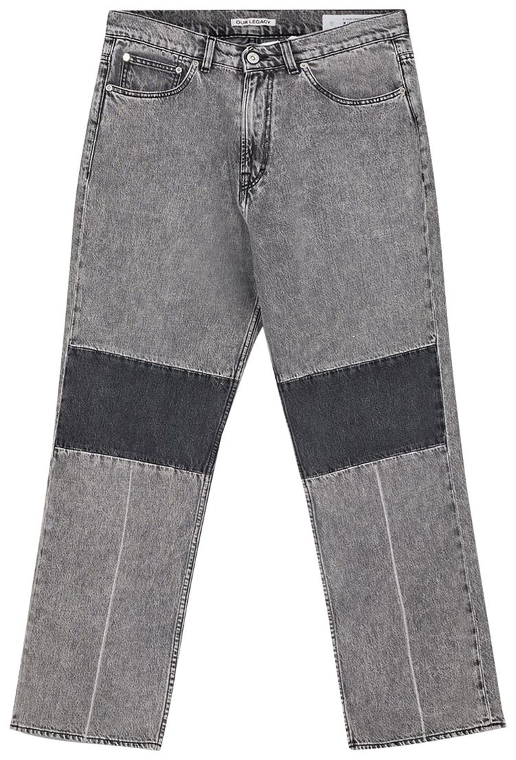 Our Legacy Extended Third Cut Denim Pants Grey