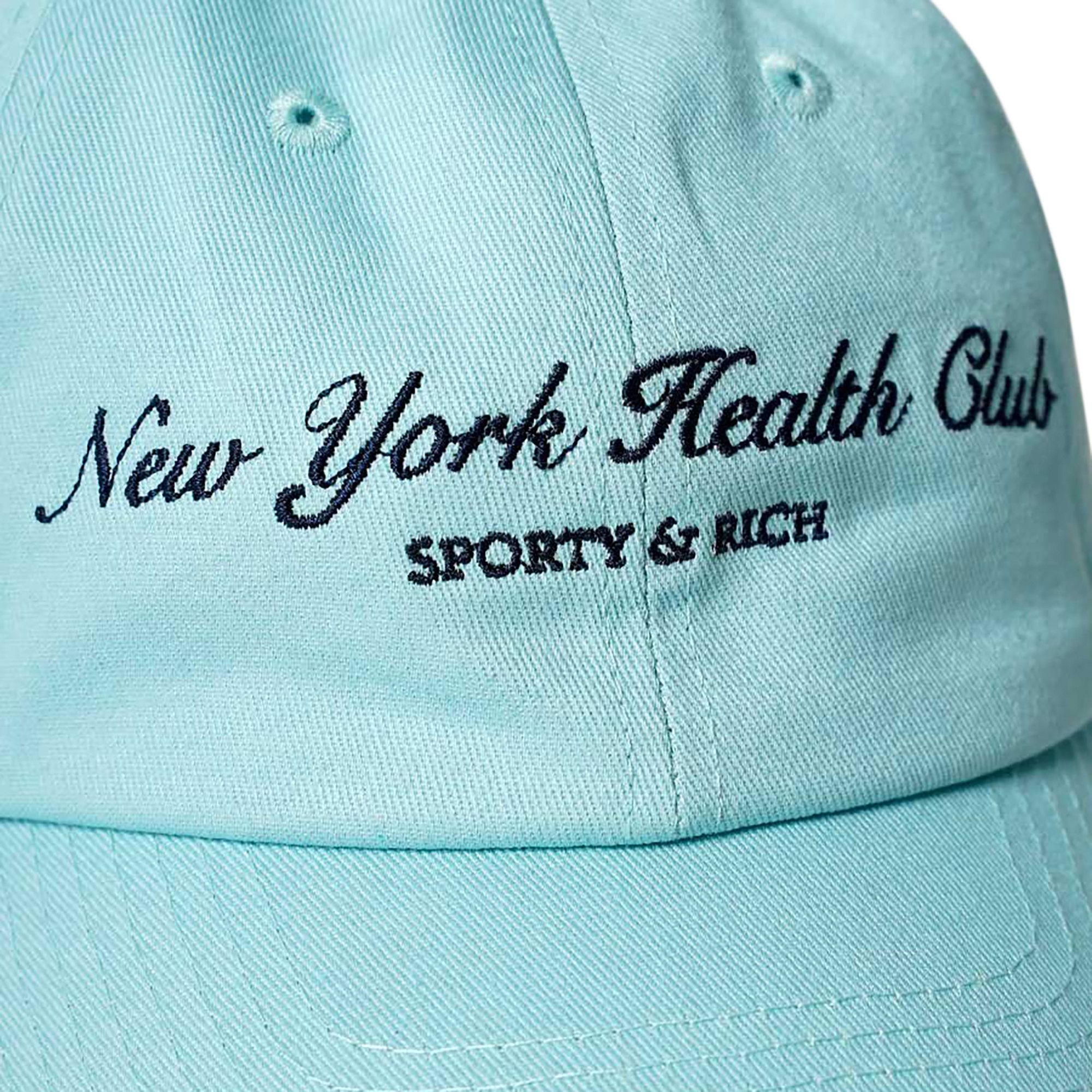 Buy Sporty & Rich NY Health Club Embroidered Cap 'Blue