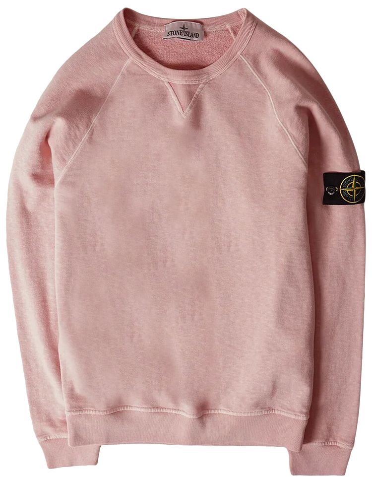 Stone Island Crewneck Sweater Pink
