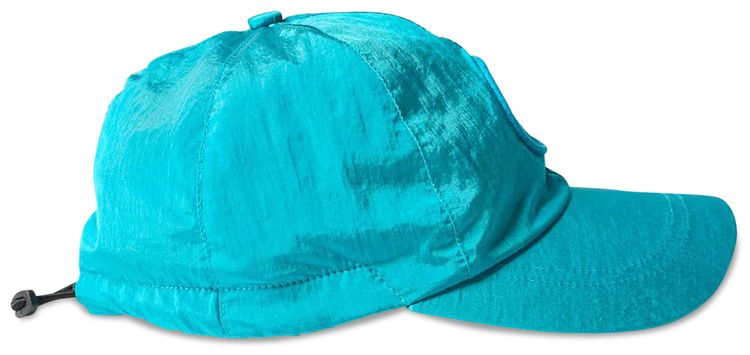 Stone Island 6 Panel Nylon Metal Cap Blue