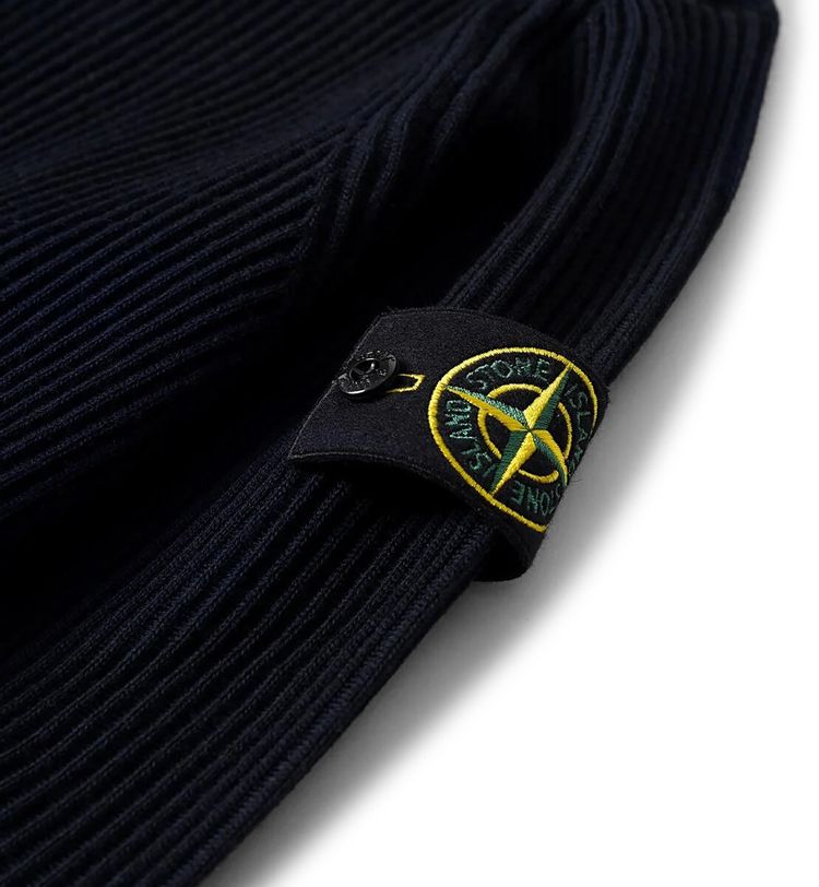 Stone Island Turtleneck Jumper Blue