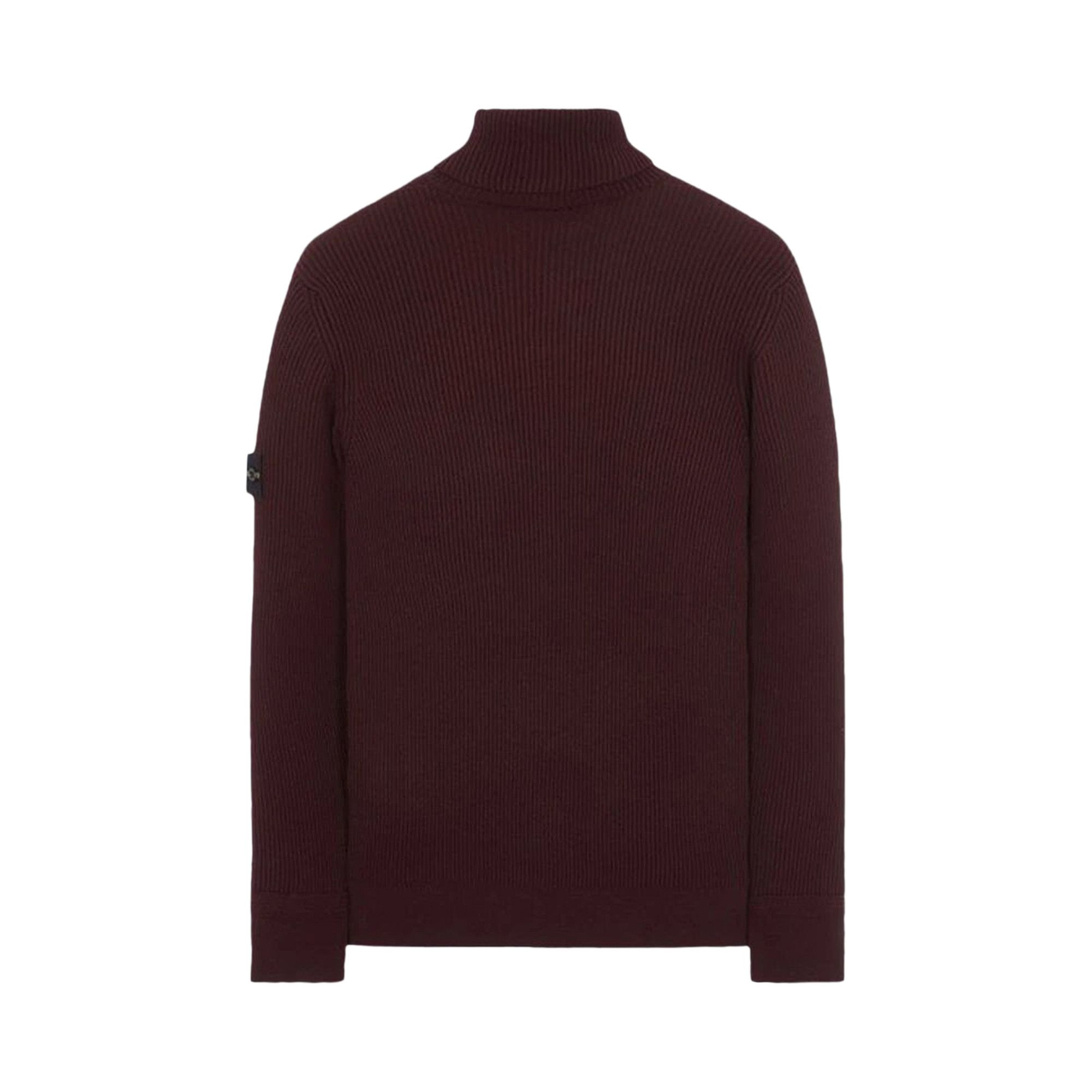 Maroon stone island jumper sales