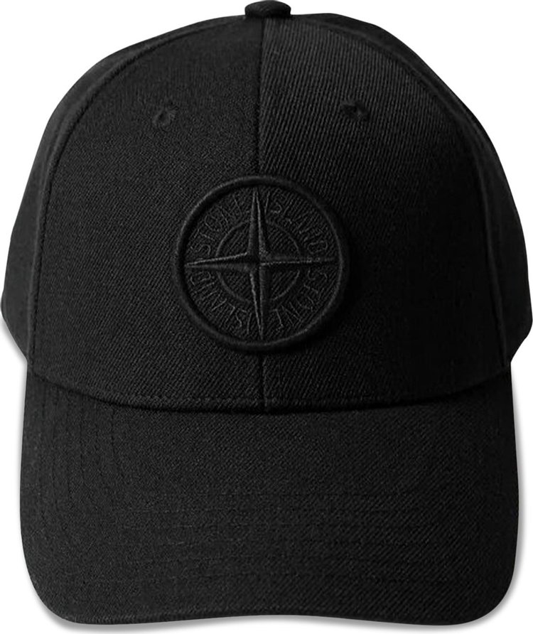 Stone Island Logo Cap 'Black'