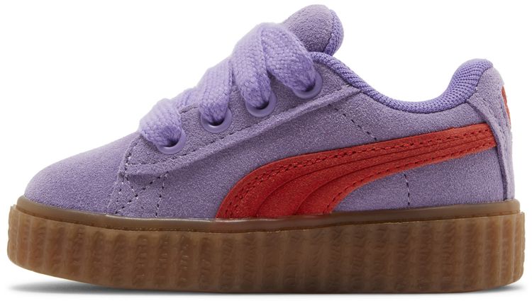 Fenty x Puma Creeper Phatty Toddler Lavender Burnt Red