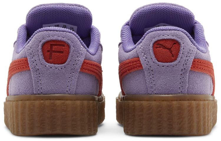 Fenty x Puma Creeper Phatty Toddler Lavender Burnt Red