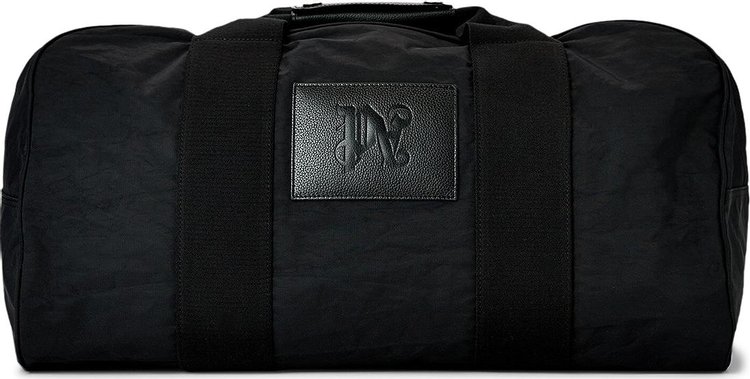 Palm Angels Monogram Retro Gym Bag 'Black/Grey'