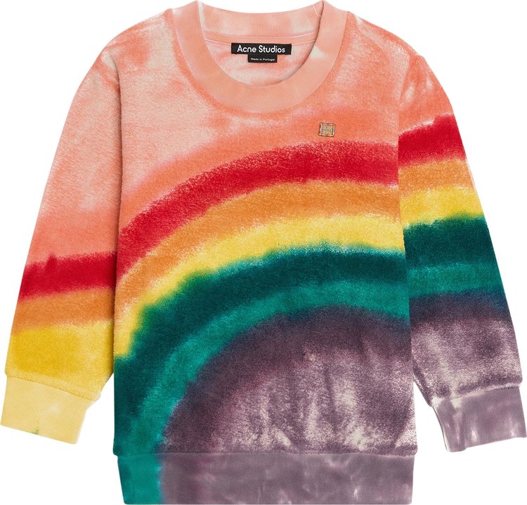 Buy Acne Studios Kids Crewneck Sweater 'Pastel Pink' - DI0018 GOAT PAST ...