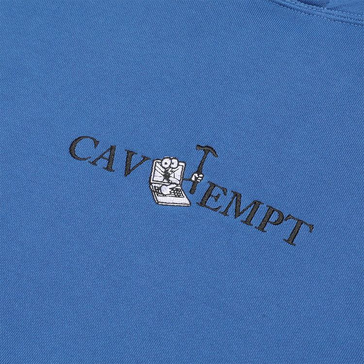 Cav Empt Overdye MD Input Hammer Hoodie Navy