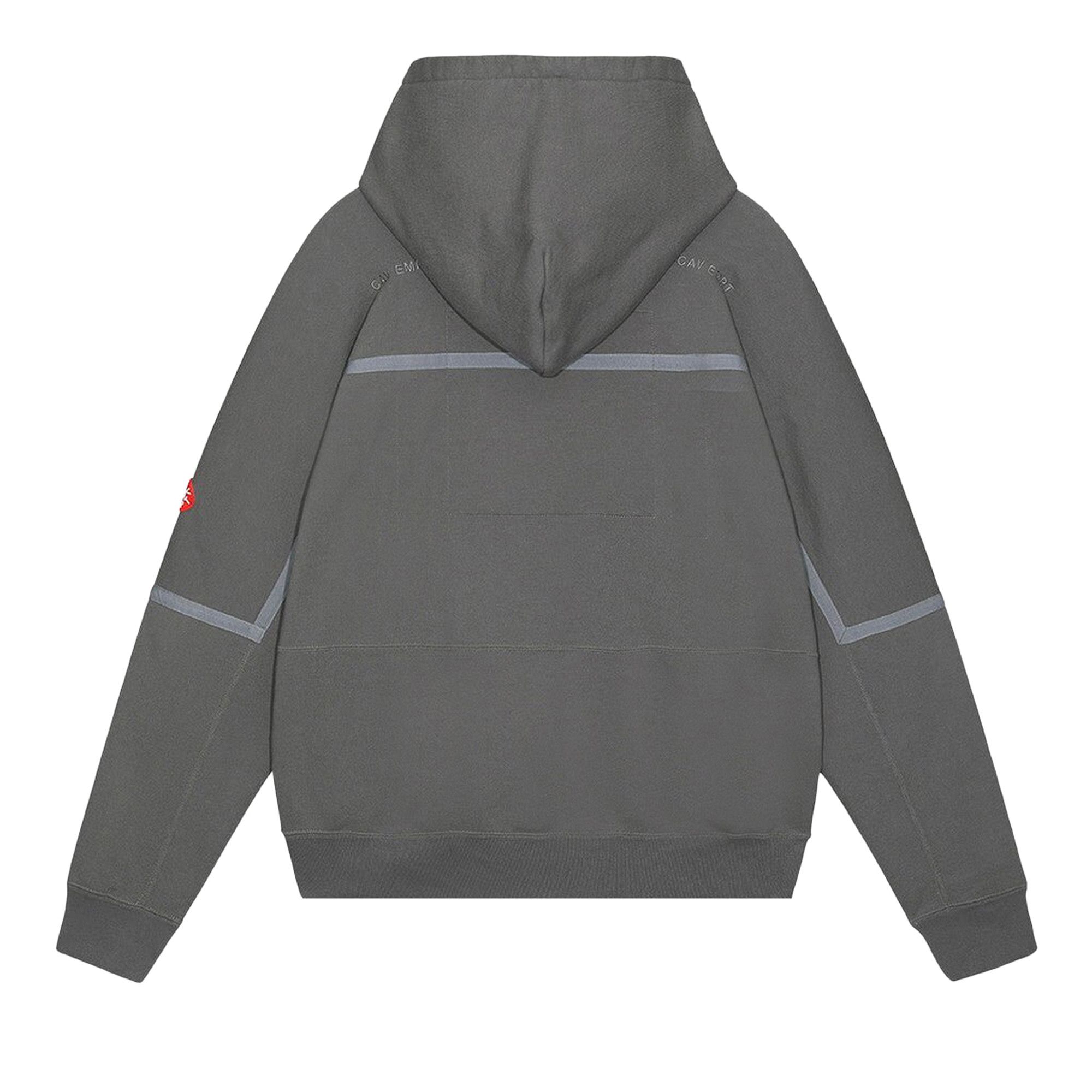 Buy Cav Empt Taped Cut Heavy Hoodie Charcoal CES24CS07 CHAR GOAT