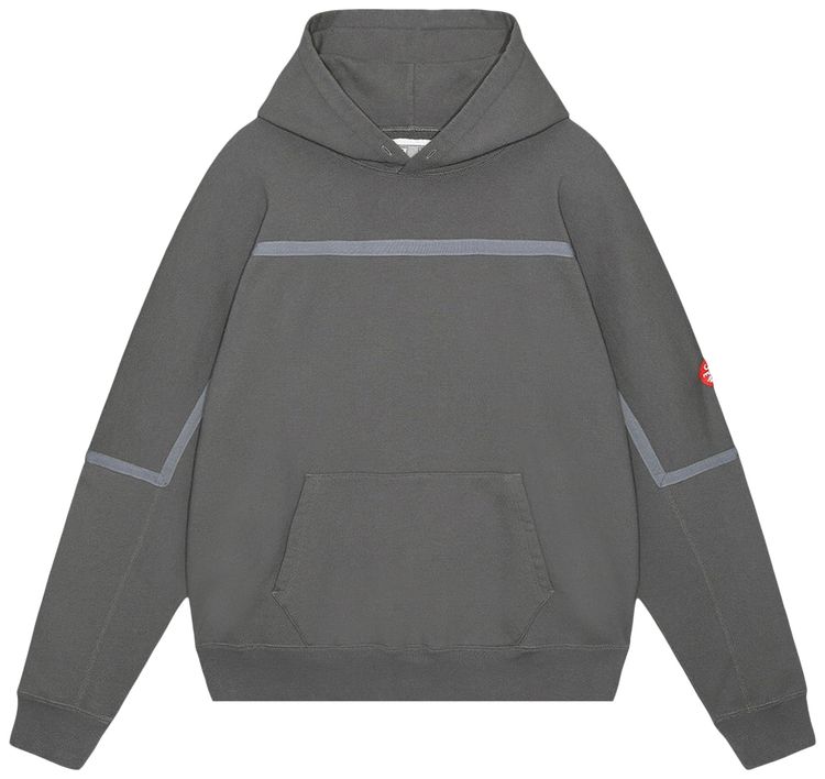 Cav Empt Taped Cut Heavy Hoodie Charcoal