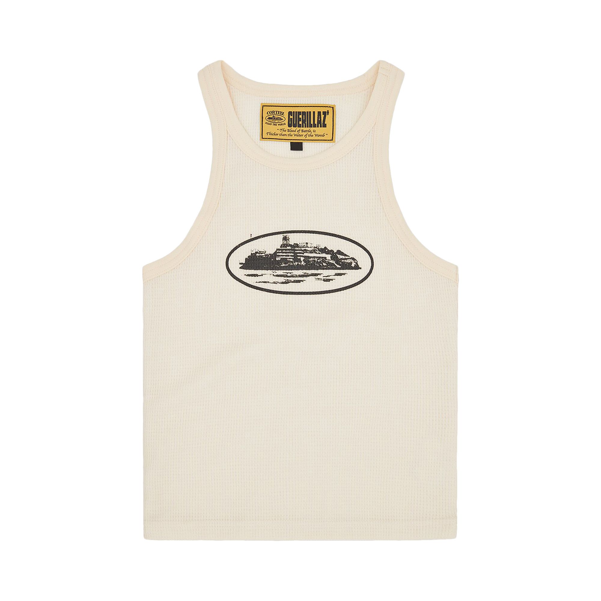 Corteiz タンクトップ Buy Corteiz Alcatraz Tank Top 'Cream' - 7892 2FW230102ATT