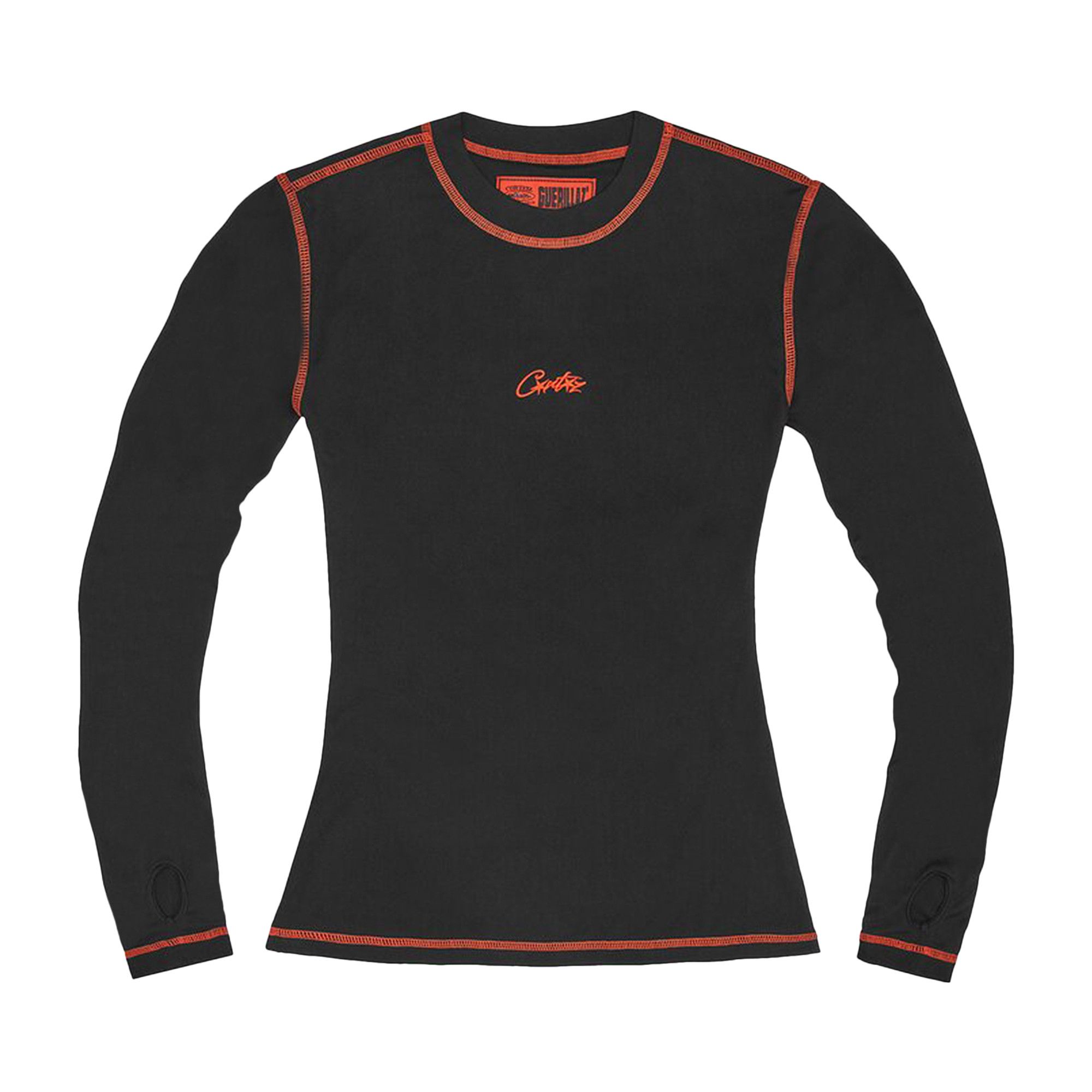 Buy Corteiz Mesh Long-Sleeve 'Black/Red' - 7892 2FW230107MLS BKRD