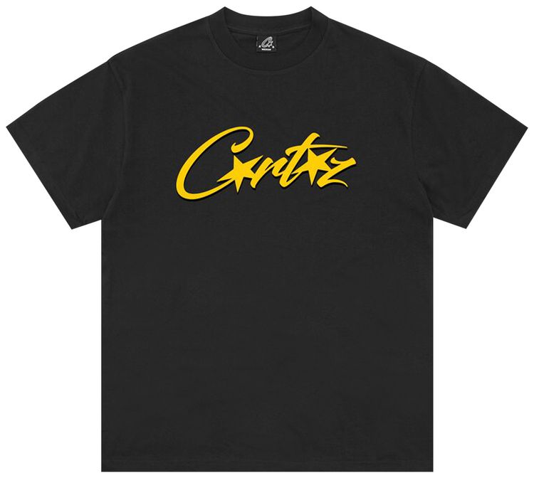 Corteiz OG Allstarz Tee New Blank BlackYellow