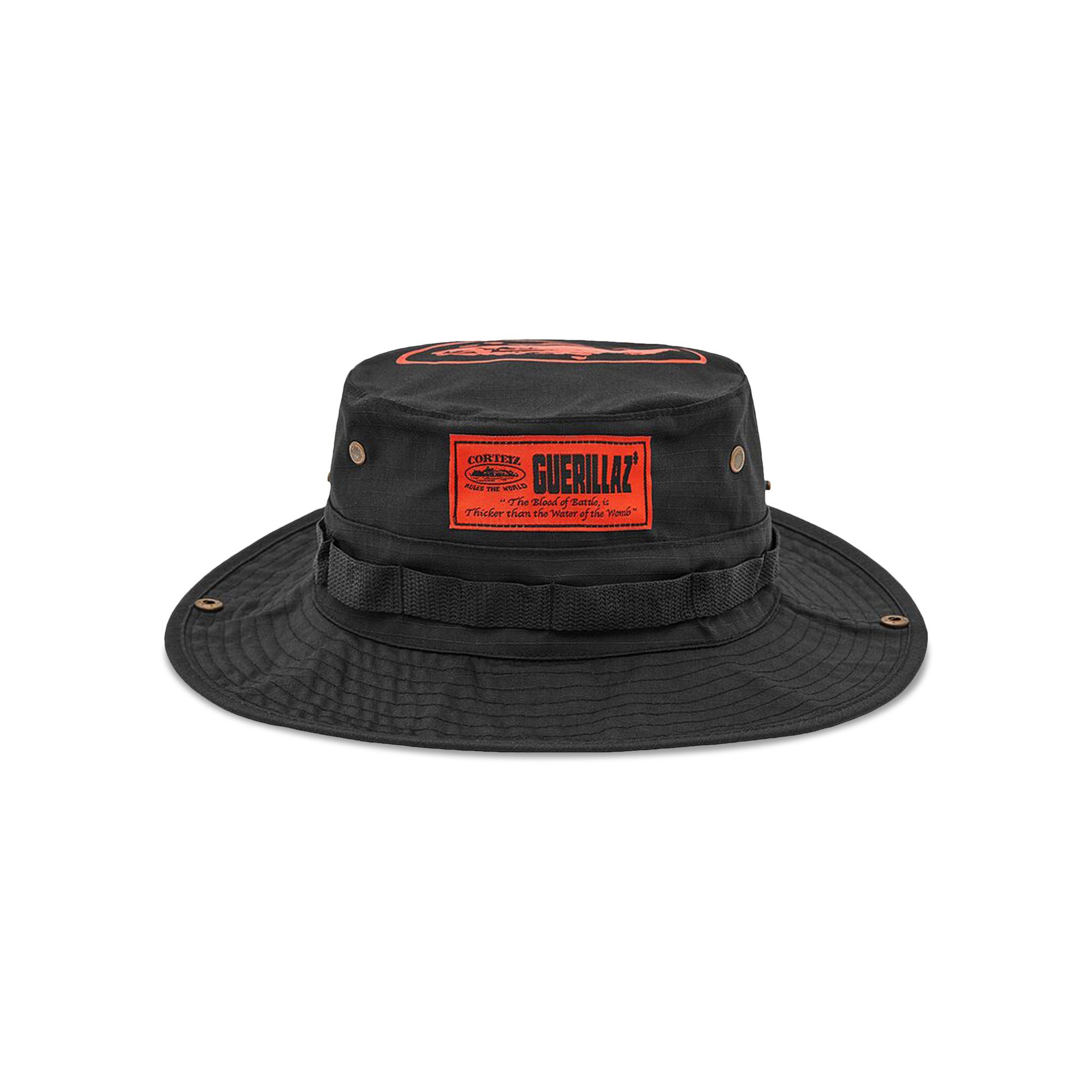 人気特価 Buy 7892 - 'Black/Red' Hat Bucket Guerillaz* Corteiz 帽子