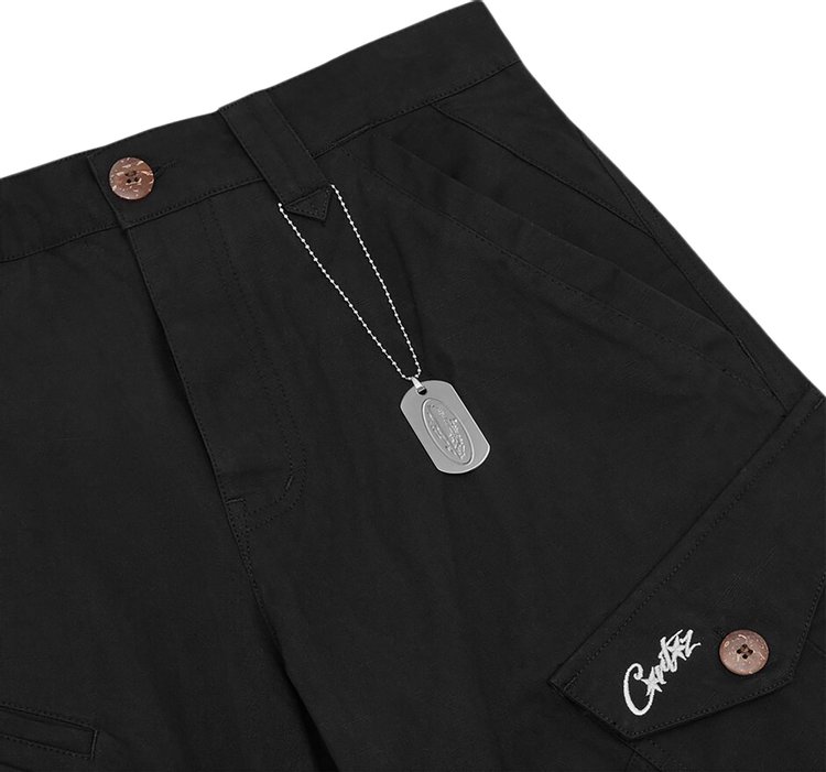 Corteiz Storm Cargos Black