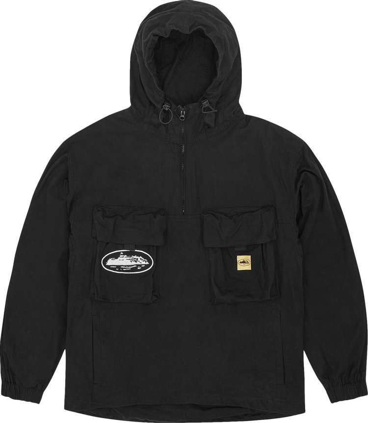 Corteiz Storm Jacket Black