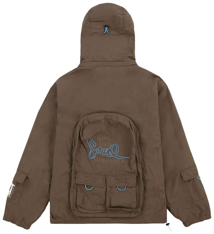 Pleasures x Triple 5 Soul Modular Jacket Coffee