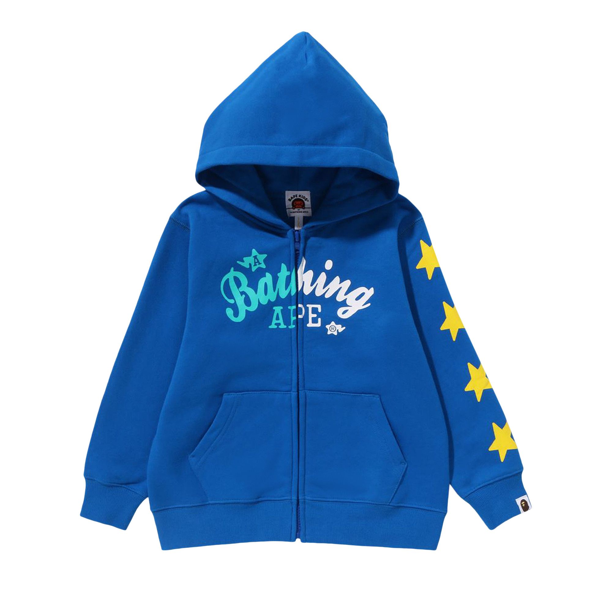 Buy BAPE Kids Bathing Ape Sta Hoodie 'Blue' - 1J80 315 001 BLUE | GOAT