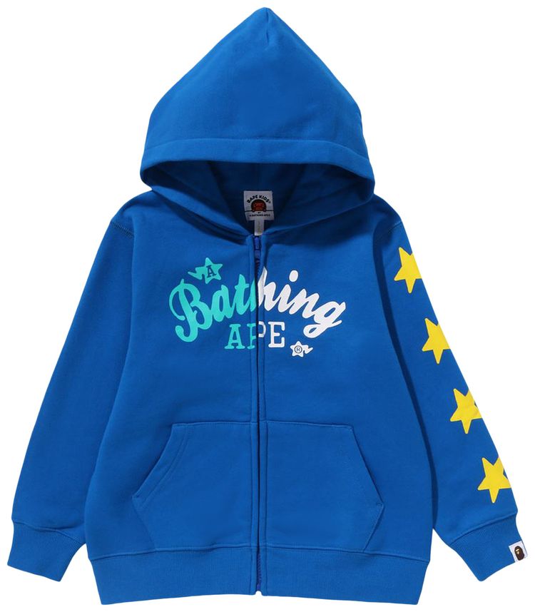 Buy BAPE Kids Bathing Ape Sta Hoodie 'Blue' 1J80 315 001 BLUE GOAT