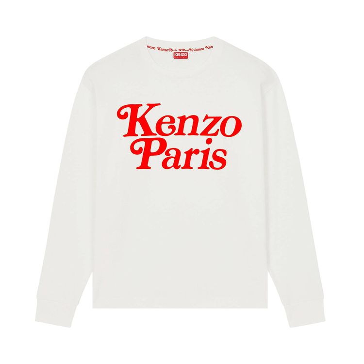 Kenzo By Verdy Long Sleeve T Shirt Off White