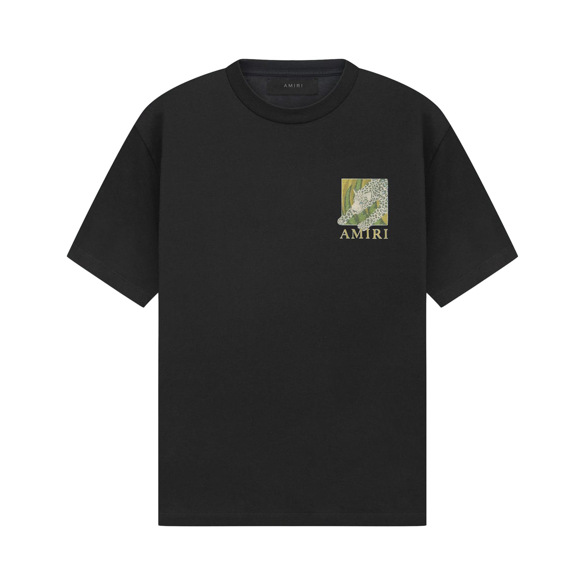 【AMIRI】LEOPARD T-SHIRT AMIRI Leopard Tee Black Men's - SS21 - US