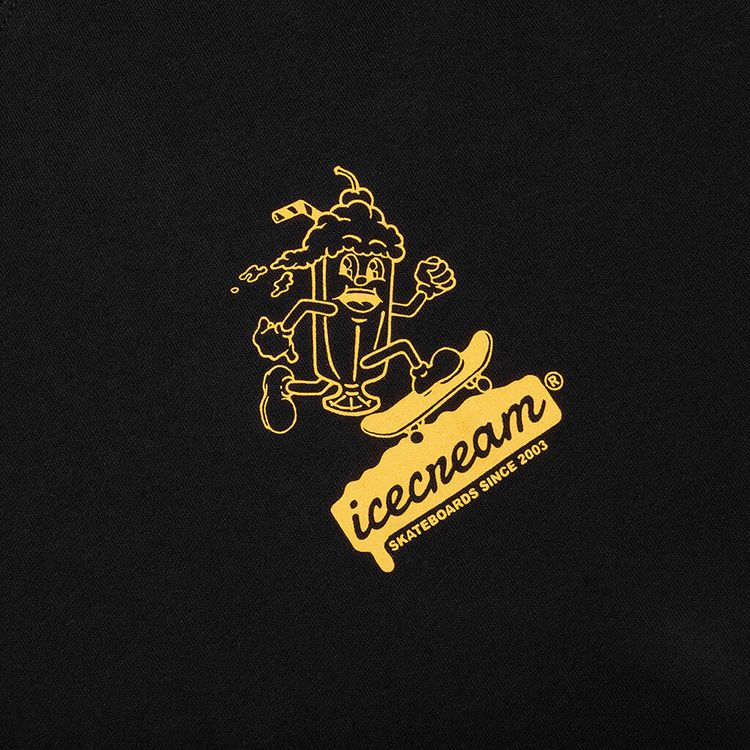 Icecream Since 2003 Short Sleeve Tee Black